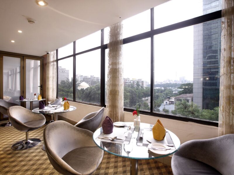 Interior of Shuruchi Restaurant at BRAC Centre Inn